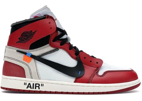 aj1 lv off white|off white chicago 1 price.